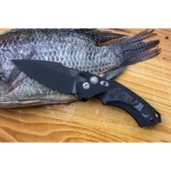 Hogue 34539 Auto Ex-A05 Button Lock Black 7 Hogue 34539 Auto Ex-A05 Button Lock Black -Knife Sale Store 170534