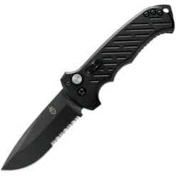 Gerber 0377 Auto 06 Button Lock Black