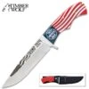 Timber Wolf Trump 2024 Knife And Sheath - 3Cr13 Stainless Steel Blade, Wood And Acrylic Handle - Length 10 3/4ā 1 Timber Wolf Trump 2024 Knife And Sheath - 3Cr13 Stainless Steel Blade, Wood And Acrylic Handle - Length 10 3/4ā -Knife Sale Store A17 TW1399