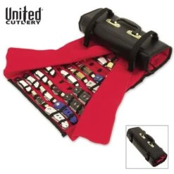 United Cutlery Large Knife Roll - Holds Up To 50 Knives