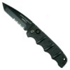 Boker Kalashnikov Tanto Auto Knife, AUS-8 Black Combo Blade -Knife Sale Store BOKKALS74BTS 1 of 2 51471.1560965282