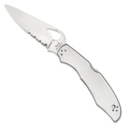 Byrd Cara Cara 2 Stainless Folder Knife, Satin Combo Blade