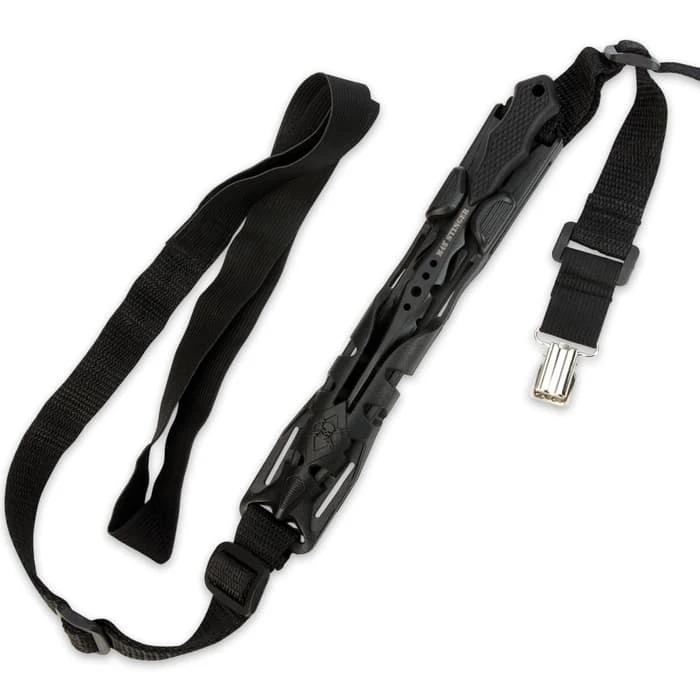 M48 Stinger Urban Dagger Black With Harness Sheath 4 M48 Stinger Urban Dagger Black With Harness Sheath - Image 2