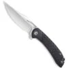 CIVIVI Black Dogma Flipper Knife, Satin D2 Clip Point Blade 2 CIVIVI Black Dogma Flipper Knife, Satin D2 Clip Point Blade -Knife Sale Store CIVC2005D 90638.1595013207
