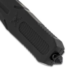 M48 Spear Point Automatic OTF Knife - Stainless Steel Blade, TPU Handle, Slide Trigger, Pocket Clip - Closed 5 3/4" 9 M48 Spear Point Automatic OTF Knife - Stainless Steel Blade, TPU Handle, Slide Trigger, Pocket Clip - Closed 5 3/4" -Knife Sale Store D04 UC3548