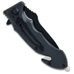 Trump 2024 Keep America Great Pocket Knife - Stainless Steel Blade, Assisted Opening, 3-D Printed Handle, Seatbelt Cutter -Knife Sale Store E19 BK5852