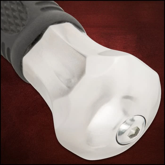 Honshu Crusader Quillon Dagger With Sheath - 1060 Carbon Steel Blade, Injection-Molded TPR Handle, Cast Steel Pommel - Length 18 5/8” 7 Honshu Crusader Quillon Dagger With Sheath - 1060 Carbon Steel Blade, Injection-Molded TPR Handle, Cast Steel Pommel - Length 18 5/8” - Image 5