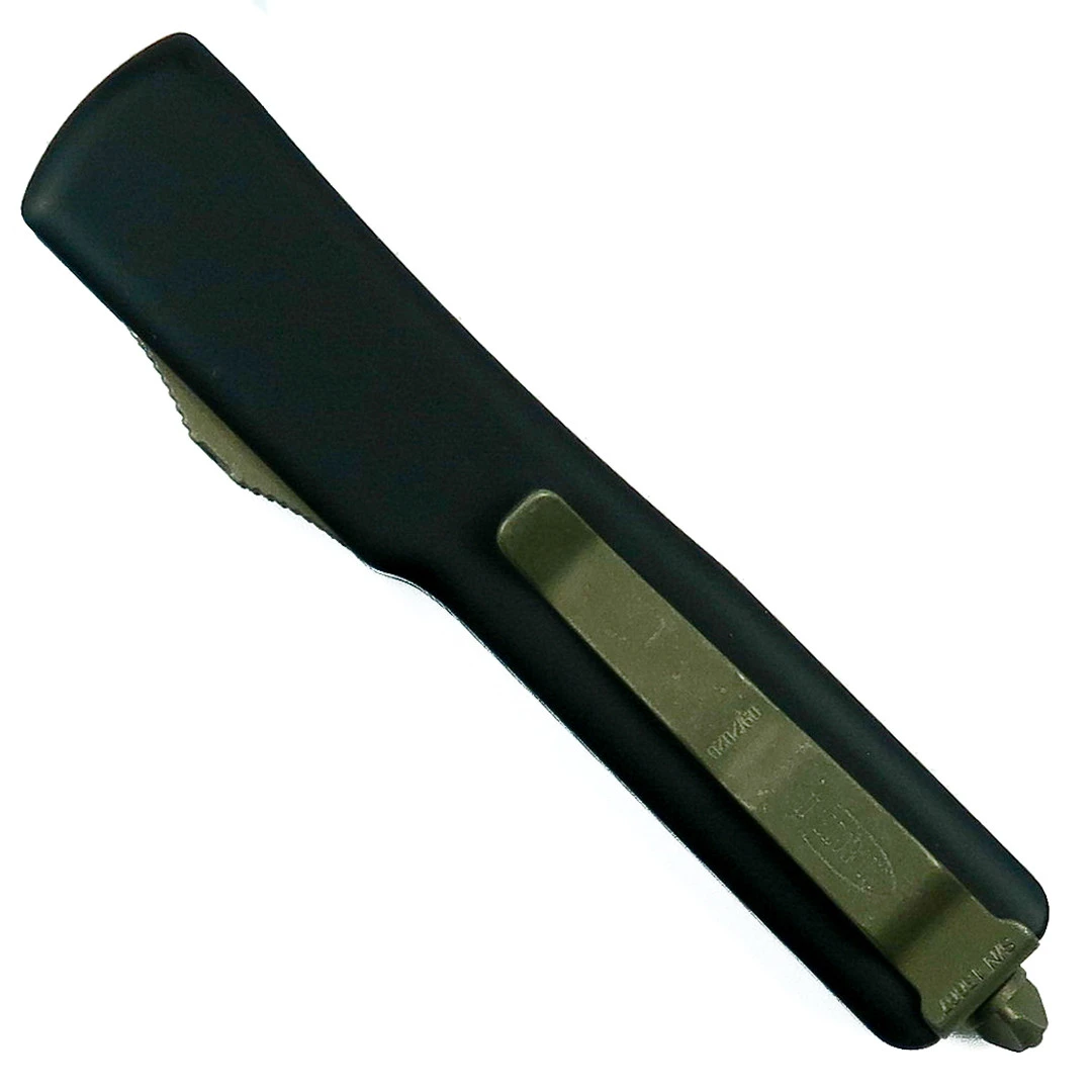 Microtech UTX-70 OTF Auto Knife, Bronzed Apocalyptic Dagger Blade 4 Microtech UTX-70 OTF Auto Knife, Bronzed Apocalyptic Dagger Blade - Image 2