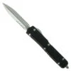 Microtech Signature Series Makora OTF Knife, Stonewash Combo Dagger Blade -Knife Sale Store MT206 11S 1 53480.1666474970