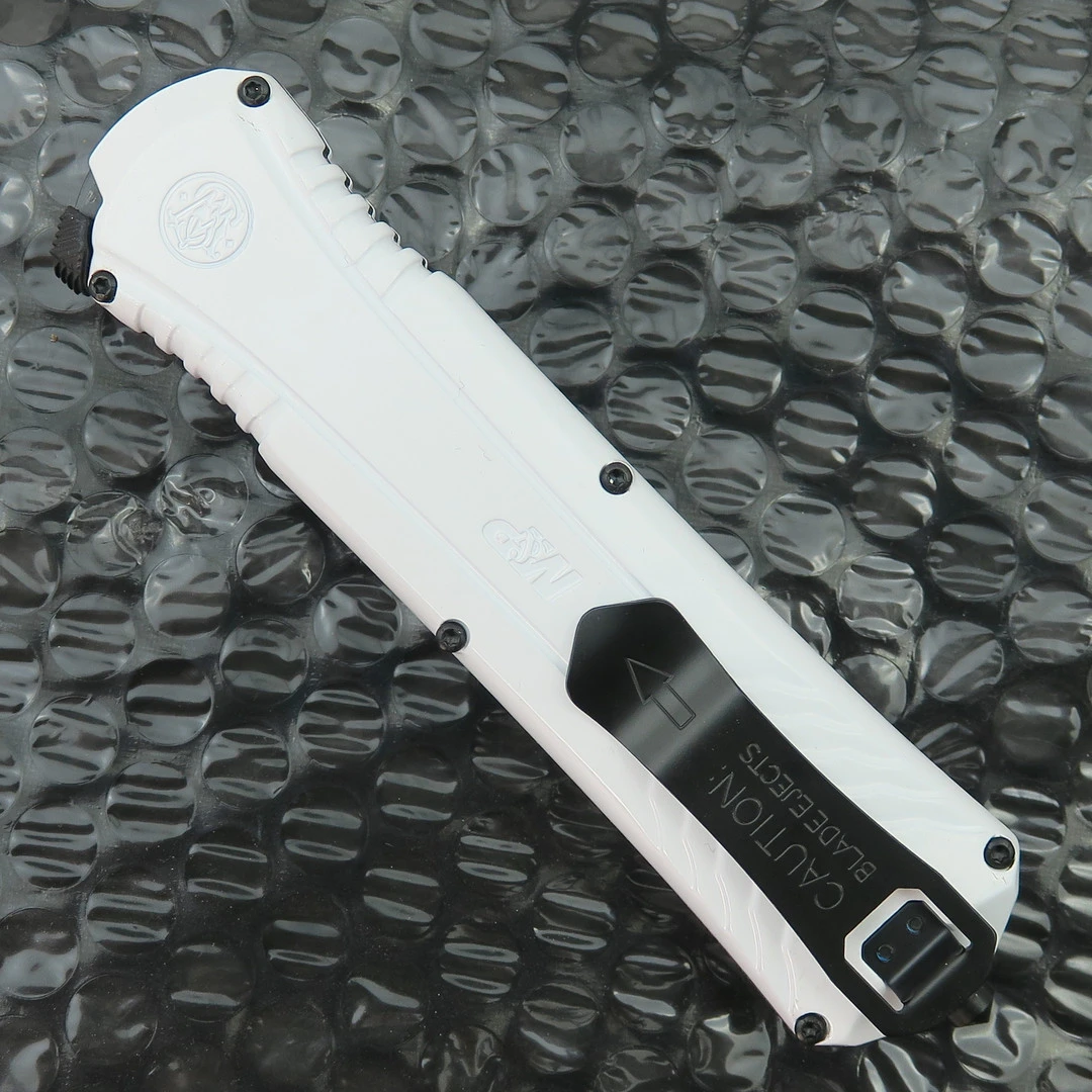 Smith & Wesson Exclusive Storm Trooper OTF Spring Assist Knife, Black Blade 4 Smith & Wesson Exclusive Storm Trooper OTF Spring Assist Knife, Black Blade - Image 2