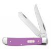 Case Lilac Ichthus Synthetic Smooth Mini Trapper -Knife Sale Store WRC39163 31533.1619010691